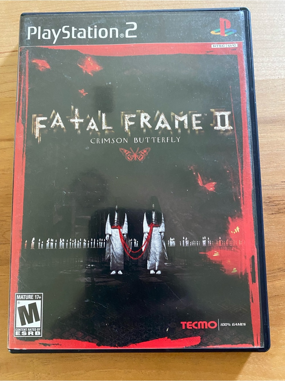 Fatal Frame II 2: Crimson Butterfly Sony PlayStation 2, 2003 PS2 CIB Horror